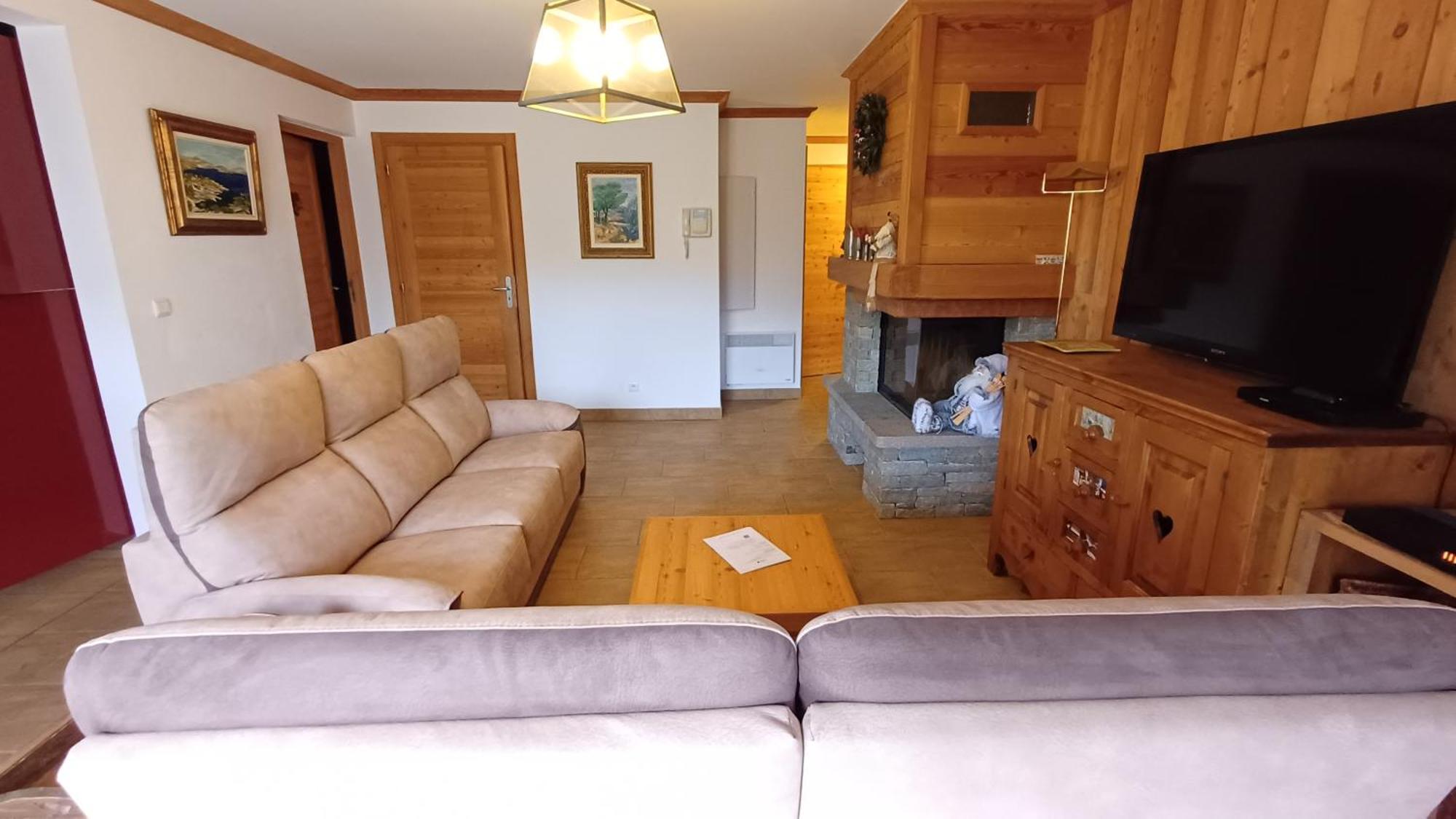 Appartements De La Chamoissiere Le Monetier-les-Bains Luaran gambar