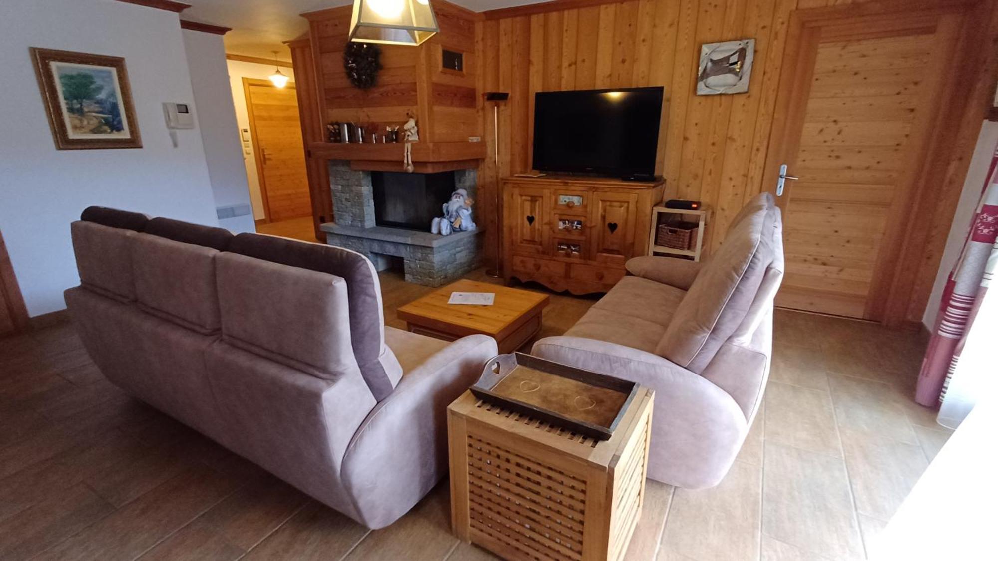 Appartements De La Chamoissiere Le Monetier-les-Bains Luaran gambar